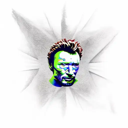 Johnny Hallyday tattoo design idea