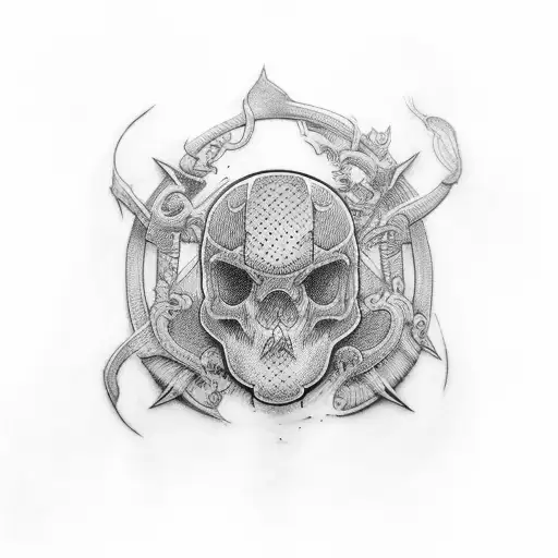 4 brothers tattoo design idea