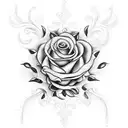Crie uma tatuagem com uma frase religiosa onde as letras devem ser estilizadas. A frase é "Ainda que eu ande pelo vale d tattoo design idea