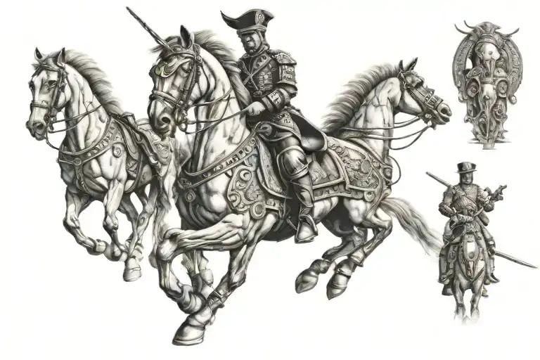 hussars tattoo design idea