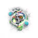 rebirth with blackjack  tattoo design idea