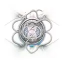 rebirth with blackjack  tattoo design idea