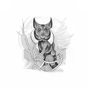 farming tattoo design idea