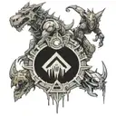fallout, skyrim, final fantasy, borderlands, league of legends tattoo design idea