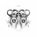 gemini aries tattoo design idea