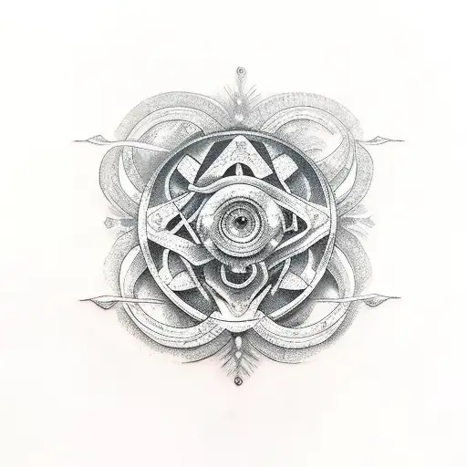 ship tattoo design idea