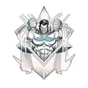 xmen featuring colossus, beast, gambit, and iceman tattoo design idea