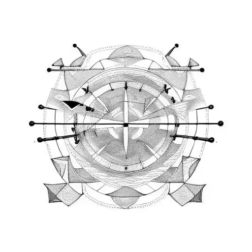 archery  tattoo design idea