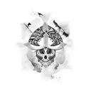 missing brother  tattoo design idea