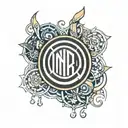 INTER MILAN tattoo design idea