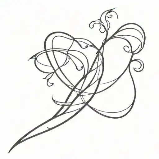 lifeline tattoo design idea