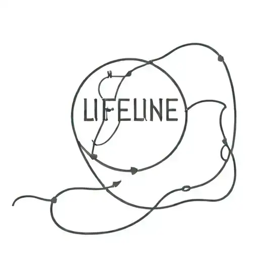 lifeline, 444 tattoo design idea