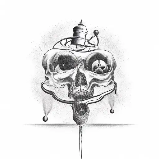 You believe you've cheated death tattoo design idea