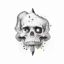 You believe you've cheated death tattoo design idea