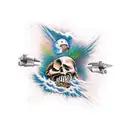 You believe you've cheated death tattoo design idea