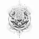 bible verse tattoo design idea