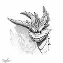 spyro tattoo design idea