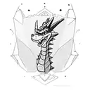 spyro the dragon catching gems tattoo design idea
