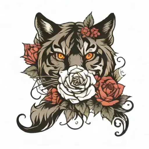 Create a small elegant tattoo that wraps together my strength, my love for the outdoors, and my love for God.   tattoo design idea