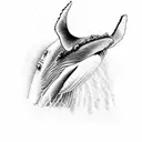 humpback whale tattoo design idea