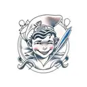 peter pan tattoo design idea