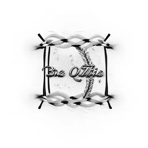 pen with barbed wire with the writing освободить их всех! tattoo design idea