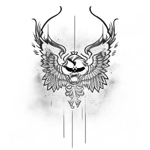 russian pen with barbed wire   tattoo design idea