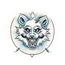 Foo Dog tattoo design idea