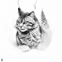 snowmobile tattoo design idea