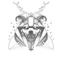 polaris snowmobile tattoo design idea