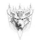 polaris snowmobile tattoo design idea