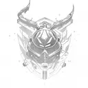 polaris snowmobile tattoo design idea