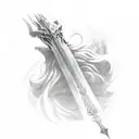 longclaw sword In the game of thrones serie tattoo design idea