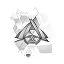 nordic Triforce tattoo design idea