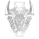 nordic Triforce tattoo design idea