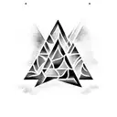 nordic Triforce tattoo design idea
