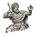 plutus greek god tattoo design idea