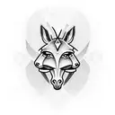 undead donkey tattoo design idea