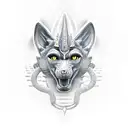 Anubis tattoo design idea