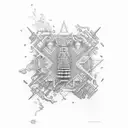 red hot chilli peppers álbum  tattoo design idea