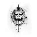 reaper Michael Myers  tattoo design idea