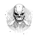 reaper Michael Myers  tattoo design idea