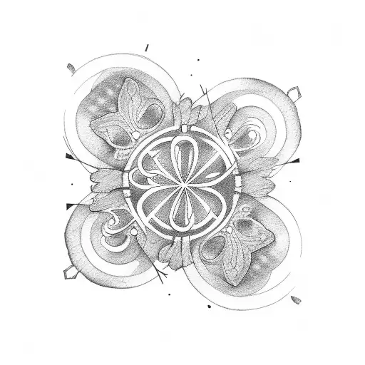 clover tattoo design idea