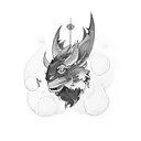 Sibling bond tattoo design idea