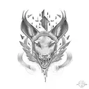 Flash tattoo design idea