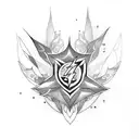 Flash tattoo design idea