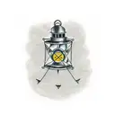 Lantern tattoo design idea
