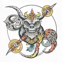 sick tattoo design idea