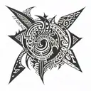 cyber tribal tattoo tattoo design idea