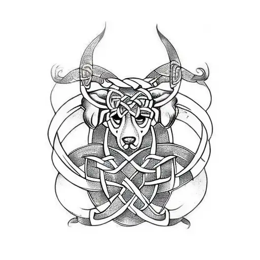 Celtic Knot tattoo design idea